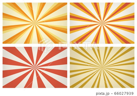 Sunburst stripes patterns 66027939