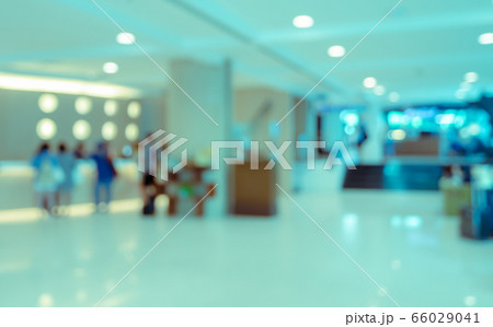 Abstract blur luxury hotel lobby interior for Abstract blur luxury hotel lobby interior for 66029041