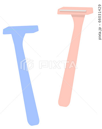 カミソリのイラスト素材