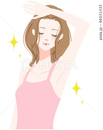 脱毛後の女性 脱毛後の女性 66031435