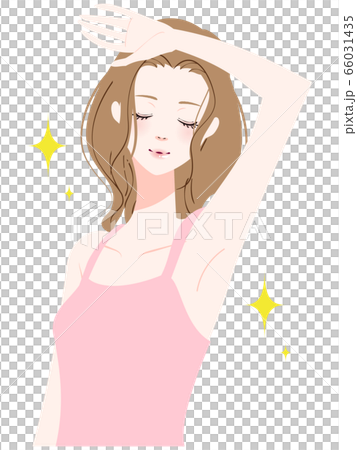 脱毛後の女性 脱毛後の女性 66031435