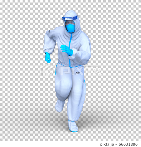 クリーンウェアを着た男性 66031890