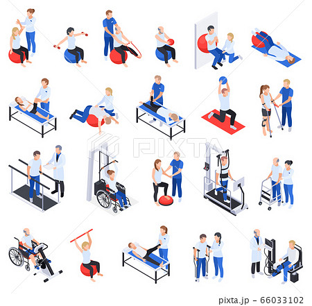 Physiotherapy Rehabilitation Isometric Set 66033102