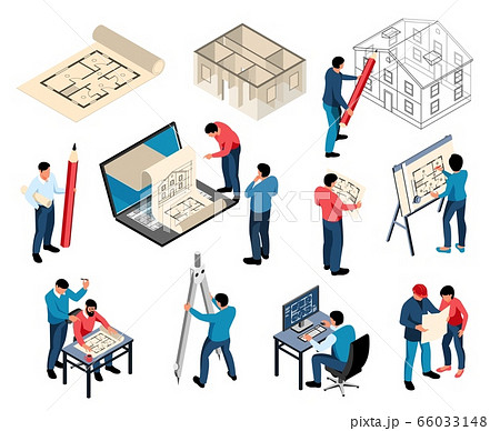 Professional Architects And Designers Set 66033148