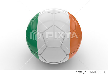 Soccer ball with irish flag Soccer ball with irish flag 66033864