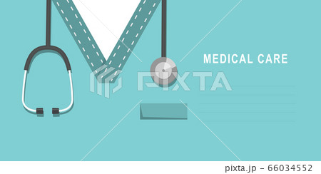 Doctor - nurse close up. Medical background 66034552