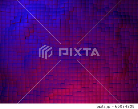 Background of red and blue cubes 66034809
