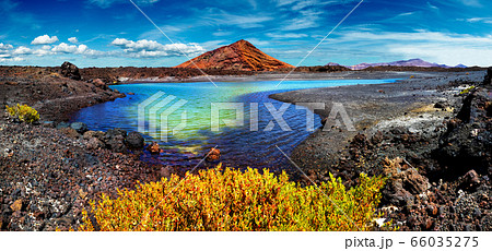 Impressive and scenic volcanic nature unique in 66035275