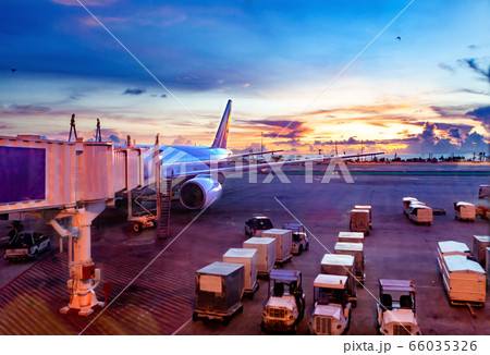 Travel by plane and airport 66035326