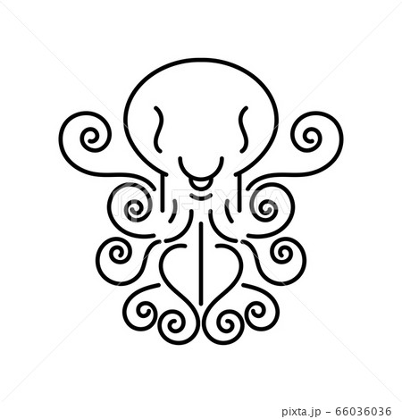 Octopus Logo Vector Suitable For Greeting Card, Octopus Logo Vector Suitable For Greeting Card, 66036036