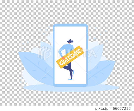Dance challenge flat vector social media announce. Dance challenge flat vector social media announce. 66037233