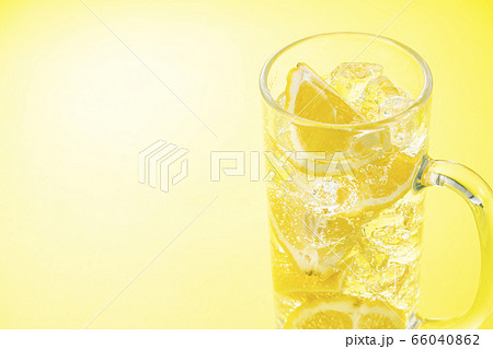 レモンサワー 黄色 66040862