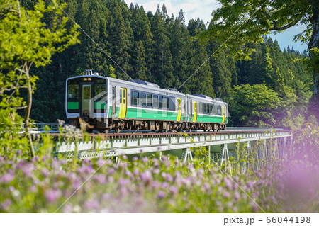 只見線　第二橋梁 66044198