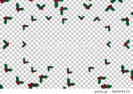 Christmas card (holly frame 8) embossed background Christmas card (holly frame 8) embossed background 66044433