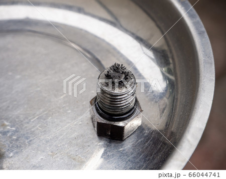 バイクの整備　オイル交換 66044741