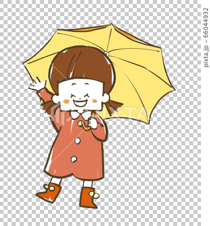 拿著傘的女孩 66044932