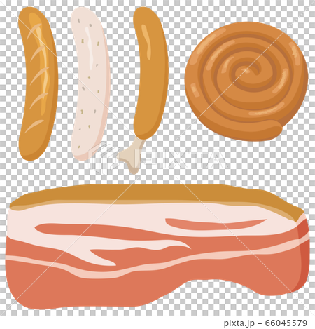 いろんな加工肉 66045579
