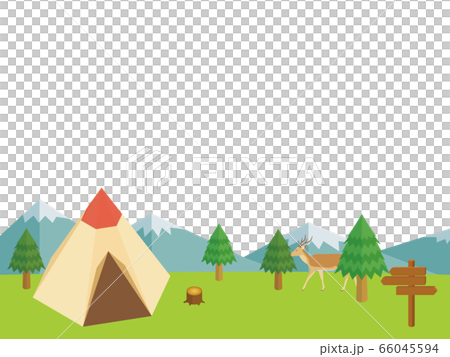 Nature and tent 66045594