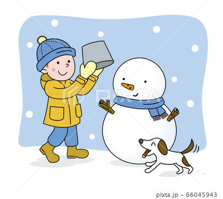雪だるま 雪だるま 66045943