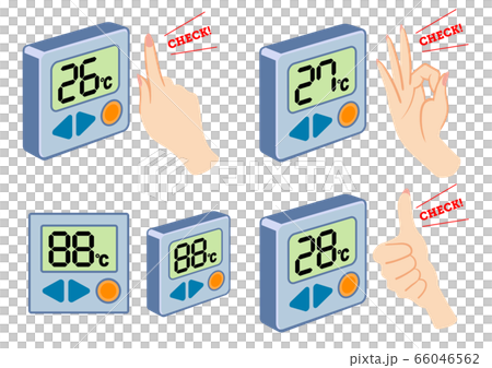 Air conditioner set temperature remote control set Air conditioner set temperature remote control set 66046562