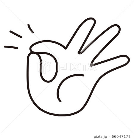 Hand Gesture OK 66047172