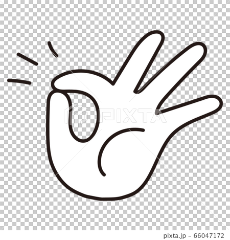 Hand Gesture OK 66047172