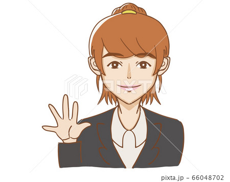 リクルート　アニメ風　では 66048702