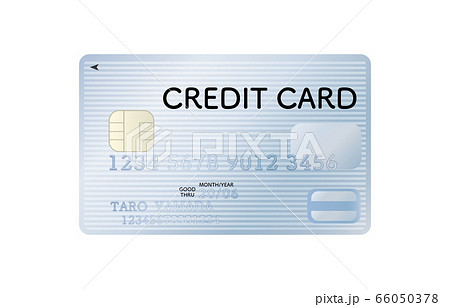 クレジットカード プラチナ の表面のイラストのイラスト素材
