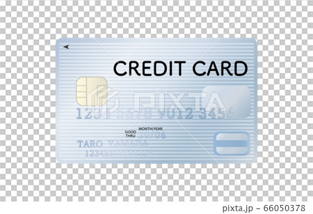 クレジットカード（プラチナ）の表面のイラスト 66050378