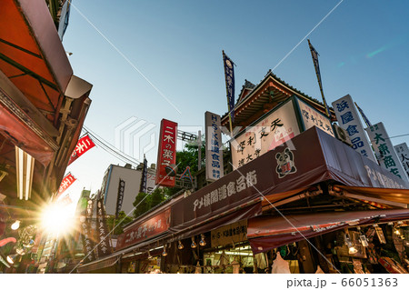 東京の都市風景 アメ横商店街周辺の風景 東京の都市風景 アメ横商店街周辺の風景 66051363