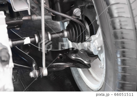 Front car suspension system and drive shaft Front car suspension system and drive shaft 66051511