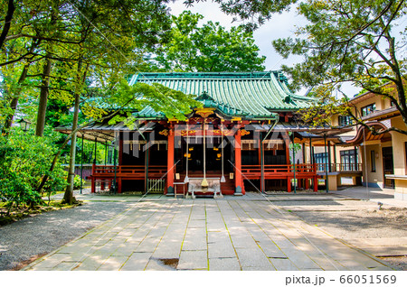 東京都 赤坂氷川神社　社殿 66051569