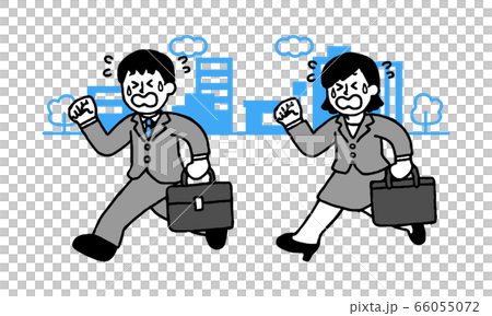 clipart runner and business suit