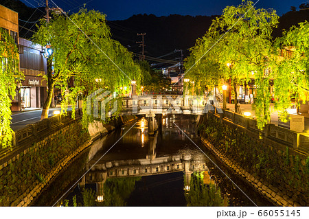 《兵庫県》新緑の城崎温泉・温泉街 66055145