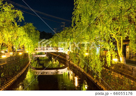 《兵庫県》新緑の城崎温泉・温泉街 66055176
