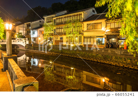 《兵庫県》新緑の城崎温泉・温泉街 66055241