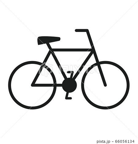 自転車 アイコンのイラスト素材