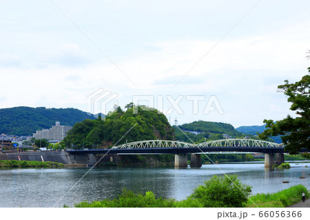 木曽川と犬山橋 愛知県 の写真素材 木曽川と犬山橋 愛知県 の写真素材