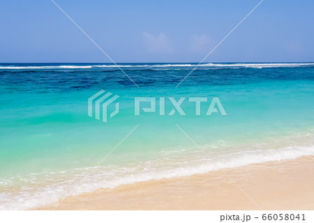 View on Karma beach on Bali, Indonesia 66058041