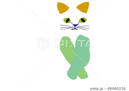 猫 背景 素材 和柄 猫 背景 素材 和柄 66060226