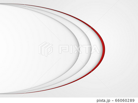抽象的な背景 幾何学模様 楕円 レイヤードスタイル 白のイラスト素材