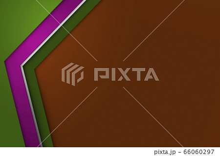 抽象的な背景-幾何学模様-レイヤードスタイル-カラフル 66060297