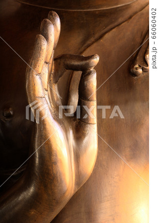 hand of buddha statue in Thailand hand of buddha statue in Thailand 66060402