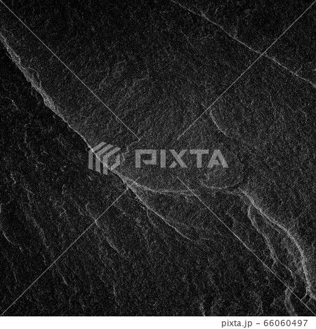 Dark grey black slate background or natural stone 66060497