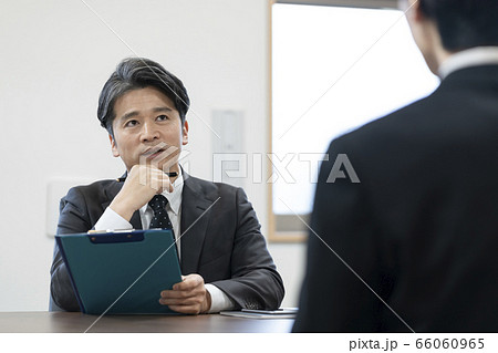 面接　面談　イメージ 66060965