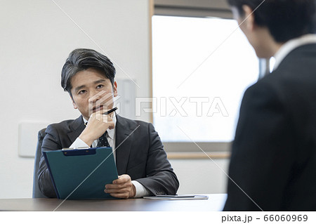 面接　面談　イメージ 66060969