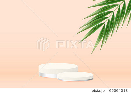 Pink round podium 66064018