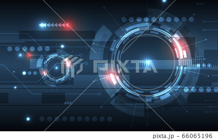 Abstract bright background for design. Vector glowing circle Abstract bright background for design. Vector glowing circle 66065196