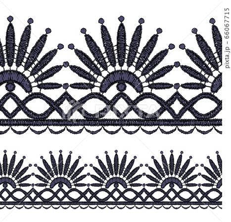 Seamless openwork lace border. 66067715