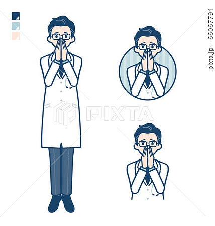 simple Doctor old man_uneasy 66067794